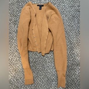 Cardigan with hooks